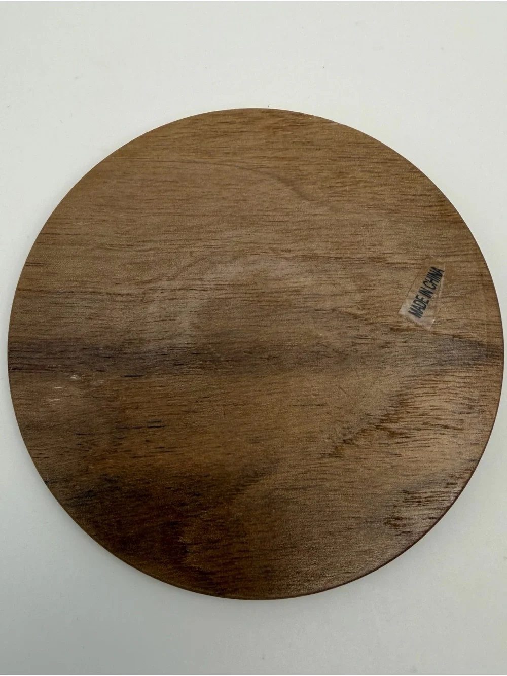 Set of 4 Teeling Whiskey Brown Leather & Wood Coaster - Product of Ireland